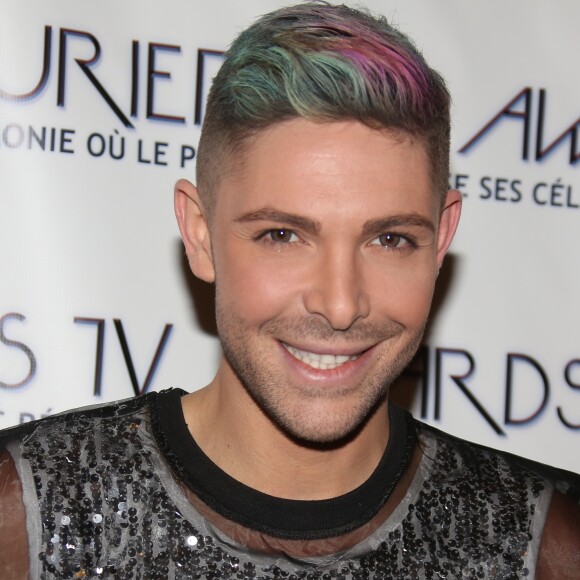 Sam Zirah - Soirée des Lauriers TV Awards au Théâtre des Variétés à Paris, le 13 janvier 2016. © Denis Guignebourg/Bestimage