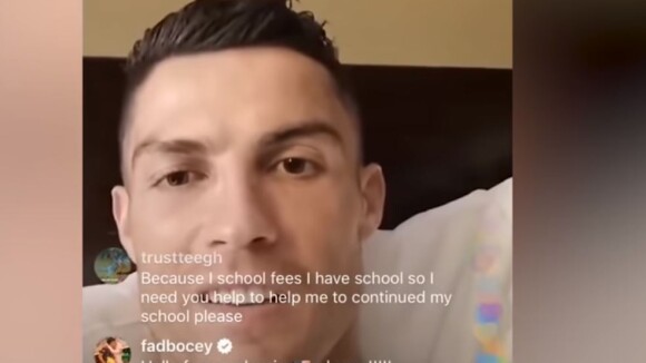 Cristiano Ronaldo a démenti les accusations de viol dans une vidéo publiée, puis retirée, sur Instagram, le 30 septembre 2018.