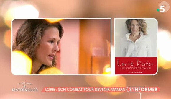 Lorie dans "La maison des maternelles" - France 5, 3 octobre 2018