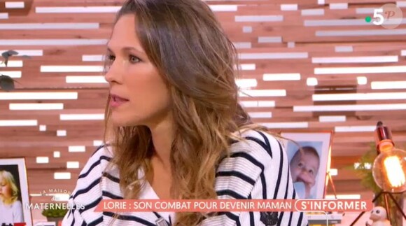 Lorie dans "La maison des maternelles" - France 5, 3 octobre 2018