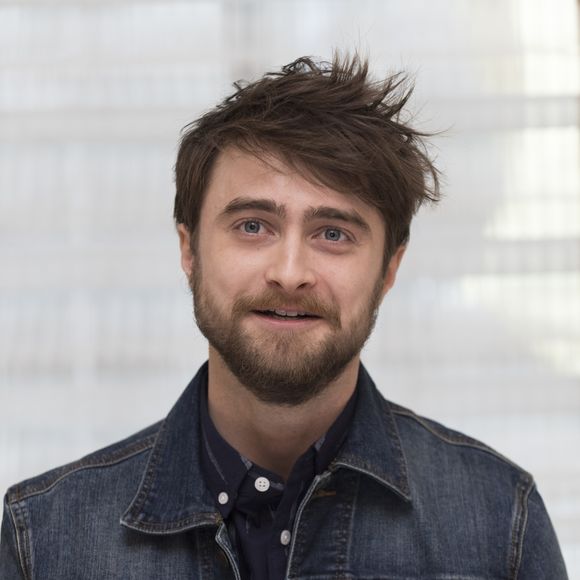 Daniel Radcliffe lors de la conférence de presse pour la série télévisée "Miracle Workers" à New York le 20 mars 2018.