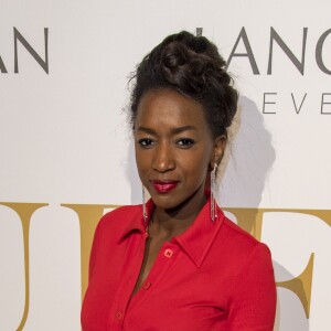 Hapsatou Sy - Couture Ball by Langman Events" Closing Fashion week en Présence de Madame A. Laffont aux platines au Mona Bismarck American Center à Paris , le 26 janvier 2018. © Pierre Perusseau/Bestimage