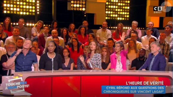 Matthieu Delormeau et Vincent Lagaf' s'écharpent en direct dans Touche pas à mon poste - C8, 10 octobre 2018