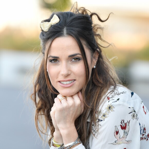 Exclusif - Capucine Anav dans les locaux de Webedia pour une interview pour Purepeople.com à Levallois-Perret le 10 octobre 2018.