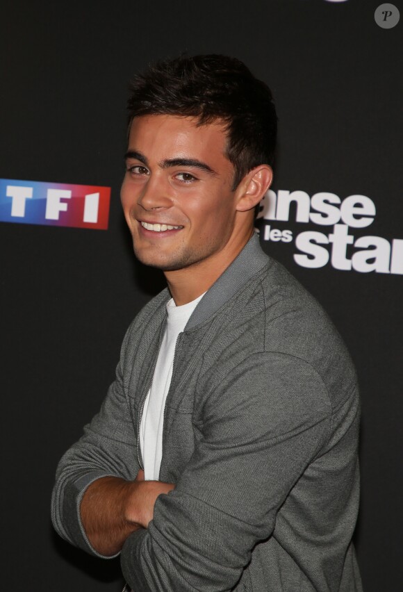 Clément Remiens - Photocall de la saison 9 de l'émission "Danse avec les stars" (DALS) au siège de TF1 à Boulogne-Billancourt le 11 septembre 2018. © Christophe Aubert via Bestimage