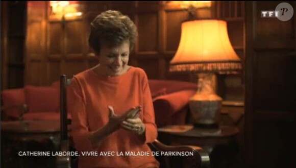 Catherine Laborde se livre sur la maladie de Parkinson dont elle souffre dans "Sept à Huit" dimanche 14 octobre 2018 - TF1