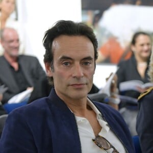 Semi-exclusif - Anthony Delon - Vente aux enchères de photographies d'exception au profit de l'association "La Chaine de L'Espoir, Enfants à Coeur - Mireille Darc" à la maison de ventes Cornette de St Cyr à Paris le 11 octobre 2018. © Giancarlo Gorassini/Bestimage