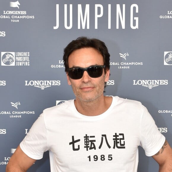 Exclusif - Anthony Delon - Photocall lors du Longines Paris Eiffel Jumping au Champ de Mars à Paris, le 7 juillet 2018. © Borde-Veeren/Bestimage