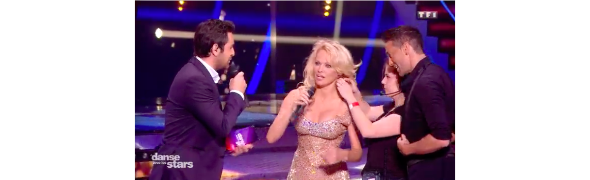 Photo : Pamela Anderson dans Danse avec les stars 9 sur TF1, le ..., حجم الصورة 1200x368