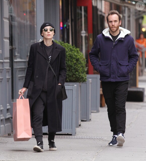 Rooney Mara et Charlie McDowell à New York, le 5 mai 2016.