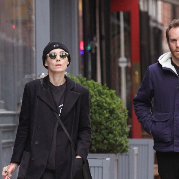 Rooney Mara et Charlie McDowell à New York, le 5 mai 2016.