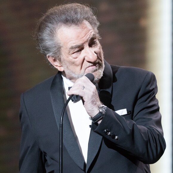 Eddy Mitchell - 43ème cérémonie des Cesar à la salle Pleyel à Paris, le 2 mars 2018. © Dominique Jacovides - Olivier Borde / Bestimage