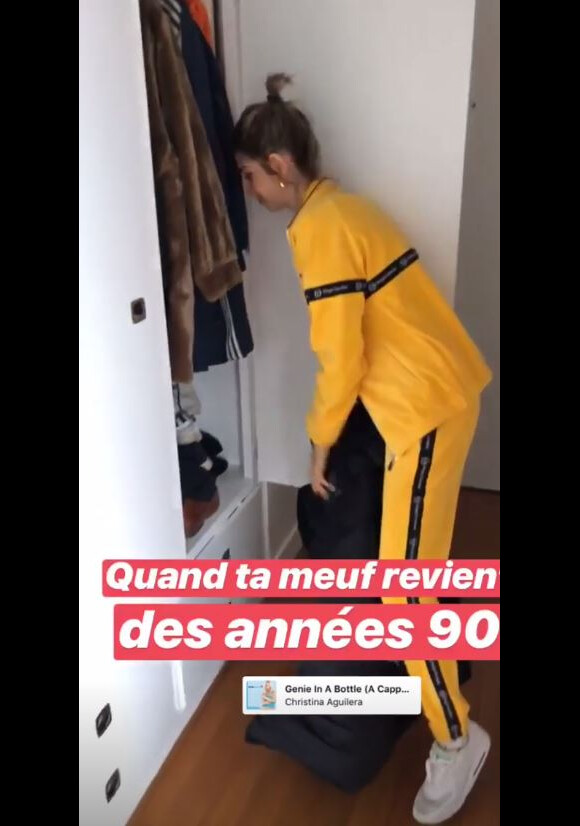 Alexandra Rosenfeld moquée par Hugo Clément - Instagram, 30 octobre 2018
