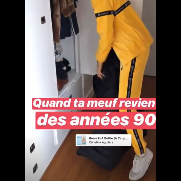 Alexandra Rosenfeld moquée par Hugo Clément - Instagram, 30 octobre 2018