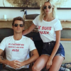 Hugo Clément et Alexandra Rosenfeld assortis le 18 août 2018.