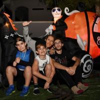 Céline Dion et ses enfants, déformés, pour Halloween !