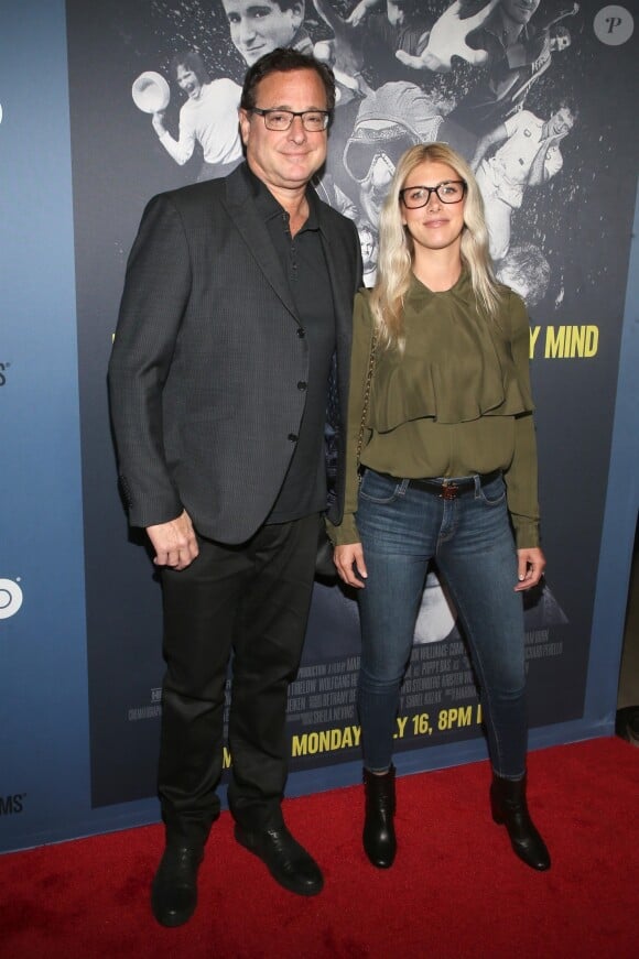 Bob Saget et sa compagne Kelly Rizzo à la première de 'Robin Williams: Come Inside My Mind au théâtre Chinese à Hollywood, le 27 juin 2018