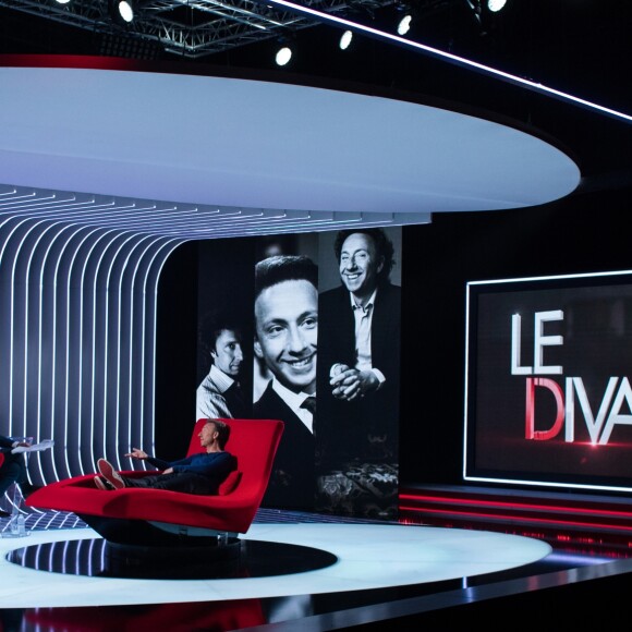 Exclusif - Stéphane Bern - Enregistrement de l'émission "Le Divan" présentée par M.O.Fogiel, qui sera diffusée le 2 novembre sur France 3. Le 16 octobre 2018 © Cyril Moreau / Bestimage