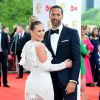 Rio Ferdinand et Kate Wright aux Virgin TV British Academy Television Awards 2018 à Londres. Le 13 mai 2018.