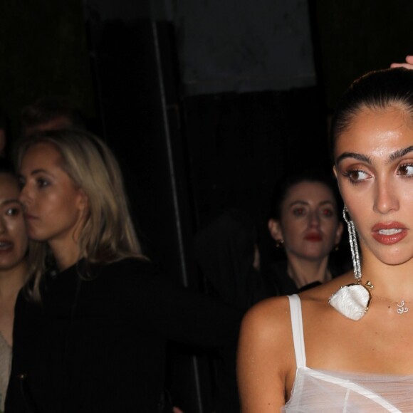 Lourdes Leon assiste au gala du CFDA/Vogue Fashion Fund au Brooklyn Navy Yard. New York, le 5 novembre 2018.