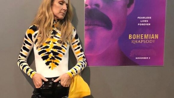 Céline Dion : Son look rock et affriolant fait un tabac !