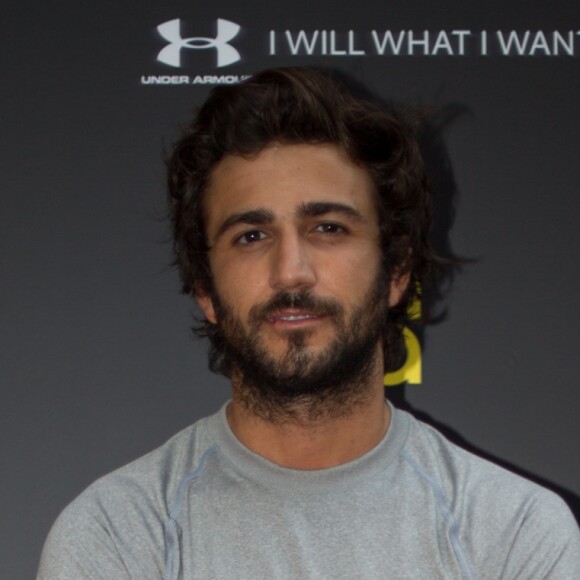 Cyril Paglino à la soirée de Misty Copeland, égerie de la marque "Under Armour" à l'occasion de la présentation de la nouvelle collection "StudioLux" à la boutique "Anima Athletic" à Paris le 22 septembre 2014.