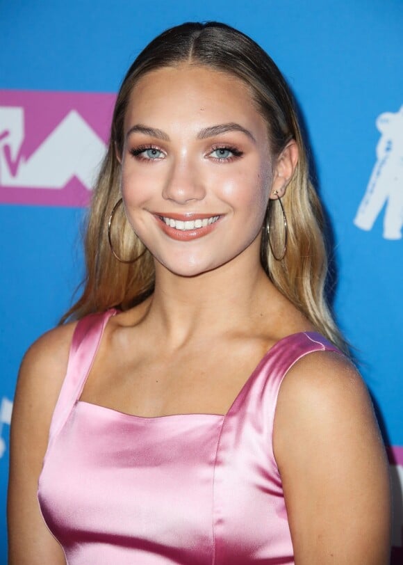 Maddie Ziegler lors du photocall de la cérémonie des MTV Video Music Awards à New York le 20 août 2018.