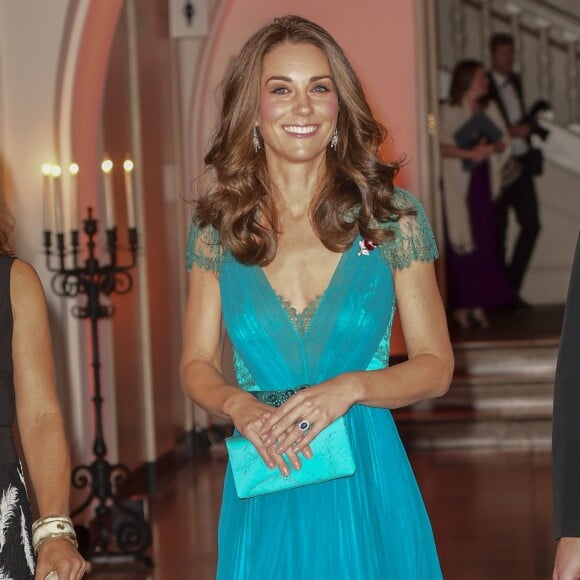 Le prince William, duc de Cambridge, et Catherine (Kate) Middleton, duchesse de Cambridge, à la soirée des "Tusk Conservation Awards" à la Banqueting House à Londres, le 8 novembre 2018.