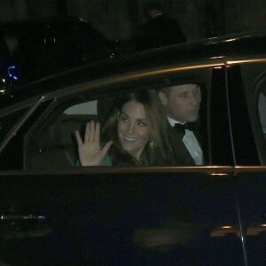 Le prince William, duc de Cambridge, et Catherine (Kate) Middleton, duchesse de Cambridge, à la soirée des "Tusk Conservation Awards" à la Banqueting House à Londres, le 8 novembre 2018.