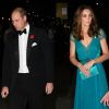 Le prince William, duc de Cambridge, et Catherine (Kate) Middleton, duchesse de Cambridge, arrivent à la soirée des "Tusk Conservation Awards" à la Banqueting House à Londres, le 8 novembre 2018.