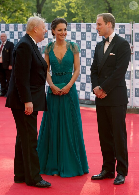 Le prince William et Kate Middleton au Royal Albert Hall à Londres, le 11 mai 2012.