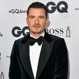 Orlando Bloom au photocall de la soirée des "GQ Men Awards 2018" à Berlin, le 8 novembre 2018.