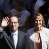 Mariage de Thomas Hollande et de la journaliste Emilie Broussouloux l'église de Meyssac en Corrèze. Le 8 Septembre 2018. © Patrick Bernard-Guillaume Collet / Bestimage
