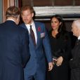 Meghan Markle (enceinte), duchesse de Sussex et le prince Harry, duc de Sussex - La famille royale d'Angleterre au Royal Albert Hall pour le concert commémoratif "Royal British Legion Festival of Remembrance" à Londres. Le 10 novembre 2018