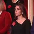 Kate Catherine Middleton, duchesse de Cambridge - La famille royale d'Angleterre au Royal Albert Hall pour le concert commémoratif "Royal British Legion Festival of Remembrance" à Londres. Le 10 novembre 2018