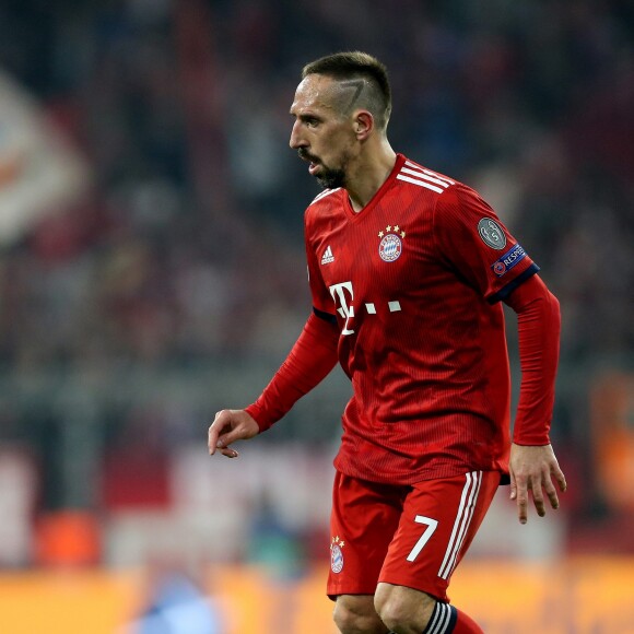 Franck Ribéry lors du match Bayern de Munich - AEK Athènes à Munich le 7 novembre 2018.