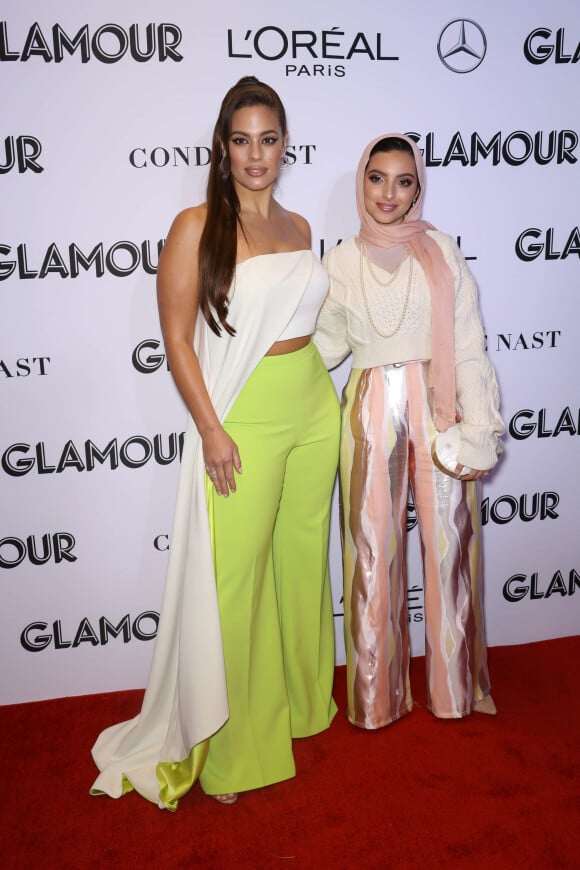 Ashley Graham et Noor Tagouri - Soirée des 2018 Glamour Women Of the Year Awards: Women Rise aux studios Spring à New York City, le 12 novembre 2018.