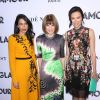 Huma Abedin, Anna Wintour et Wendi Deng Murdoch - Soirée des 2018 Glamour Women Of the Year Awards: Women Rise aux studios Spring à New York City, le 12 novembre 2018.