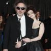 Tim Burton et Helena Bonham Carter à la cérémonie des Oscars à Los Angeles, le 24 février 2013.
