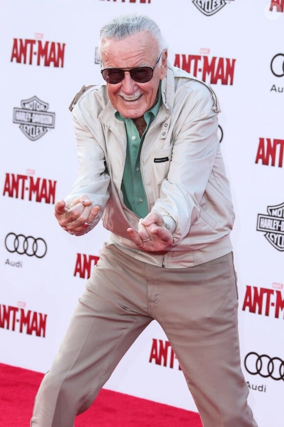 Stan Lee à la première du film "Ant-Man" à Hollywood. Le 29 juin 2015