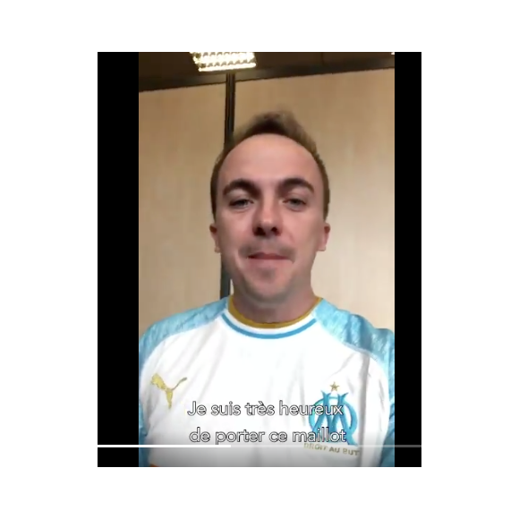Frankie Muniz, ex-star de la série Malcolm, a enfilé le maillot de l'Olympique de Marseille et enregistré un message vidéo pour les fans de l'OM lors de sa participation au Hero Festival, qui s'est tenu dans la cité phocéenne les 10 et 11 novembre 2018.