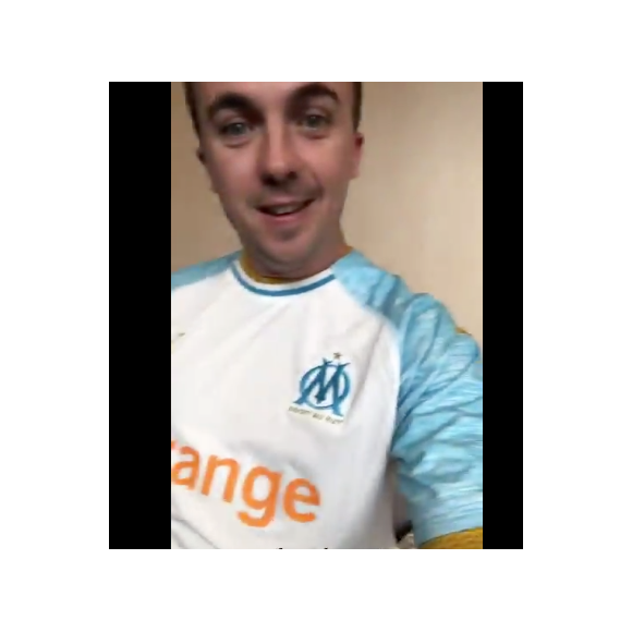 Frankie Muniz, ex-star de la série Malcolm, a enfilé le maillot de l'Olympique de Marseille et enregistré un message vidéo pour les fans de l'OM lors de sa participation au Hero Festival, qui s'est tenu dans la cité phocéenne les 10 et 11 novembre 2018.