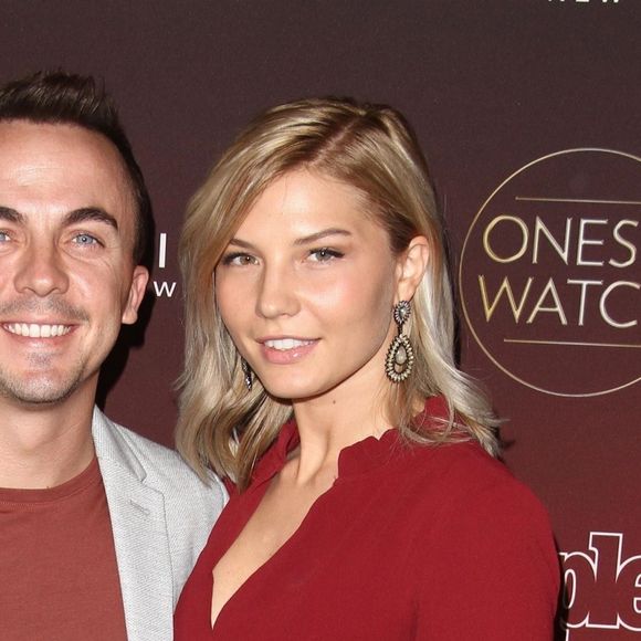 Frankie Muniz (Malcolm) et sa compagne Paige Price à la soirée 'One's to Watch' à NeueHouse à Hollywood, le 4 octobre 2017.