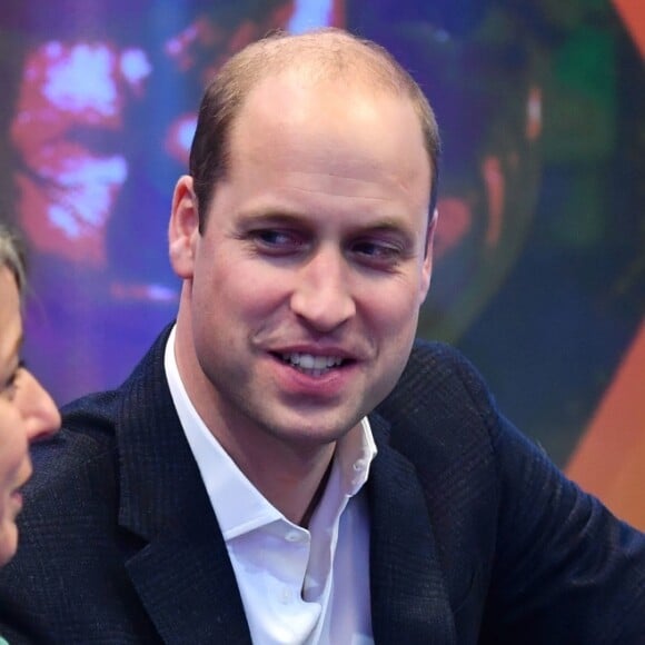 La duchesse Catherine de Cambridge et le prince William ont pris place sur le canapé de The One Show lors de leur visite au siège de la BBC à Londres le 15 novembre 2018 dans le cadre de la Semaine anti-harcèlement en Grande-Bretagne.