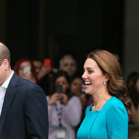 La duchesse Catherine de Cambridge et le prince William étaient en visite au siège de la BBC à Londres le 15 novembre 2018 dans le cadre de la Semaine anti-harcèlement en Grande-Bretagne.