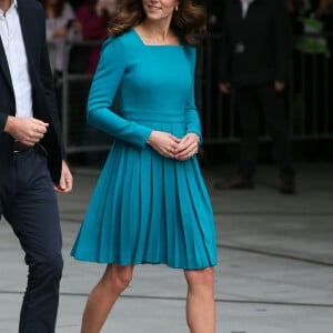 La duchesse Catherine de Cambridge et le prince William étaient en visite au siège de la BBC à Londres le 15 novembre 2018 dans le cadre de la Semaine anti-harcèlement en Grande-Bretagne.