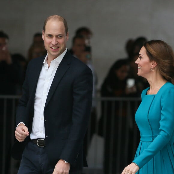 La duchesse Catherine de Cambridge et le prince William étaient en visite au siège de la BBC à Londres le 15 novembre 2018 dans le cadre de la Semaine anti-harcèlement en Grande-Bretagne.