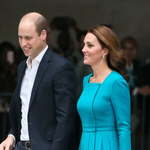 La duchesse Catherine de Cambridge et le prince William étaient en visite au siège de la BBC à Londres le 15 novembre 2018 dans le cadre de la Semaine anti-harcèlement en Grande-Bretagne.