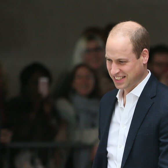 La duchesse Catherine de Cambridge et le prince William étaient en visite au siège de la BBC à Londres le 15 novembre 2018 dans le cadre de la Semaine anti-harcèlement en Grande-Bretagne.