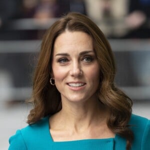 La duchesse Catherine de Cambridge et le prince William étaient en visite au siège de la BBC à Londres le 15 novembre 2018 dans le cadre de la Semaine anti-harcèlement en Grande-Bretagne.